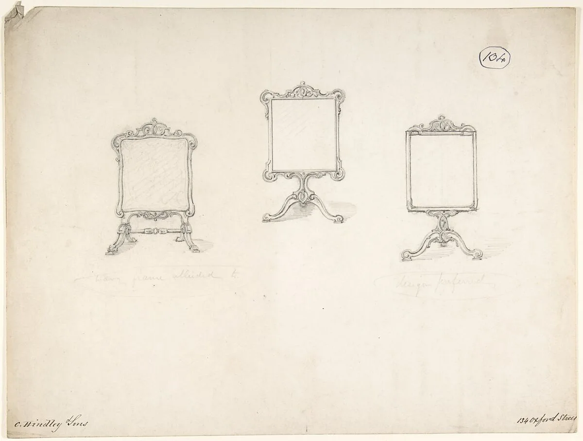 Designs for Three Screens — Charles Hindley and Sons