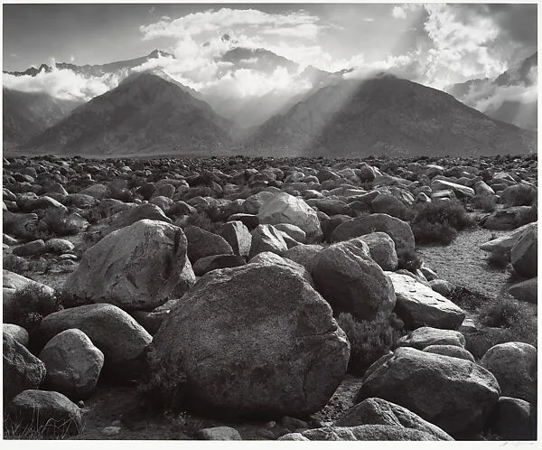 Mount Williamson, Sierra Nevada, from Manzanar, California — Ansel Easton Adams