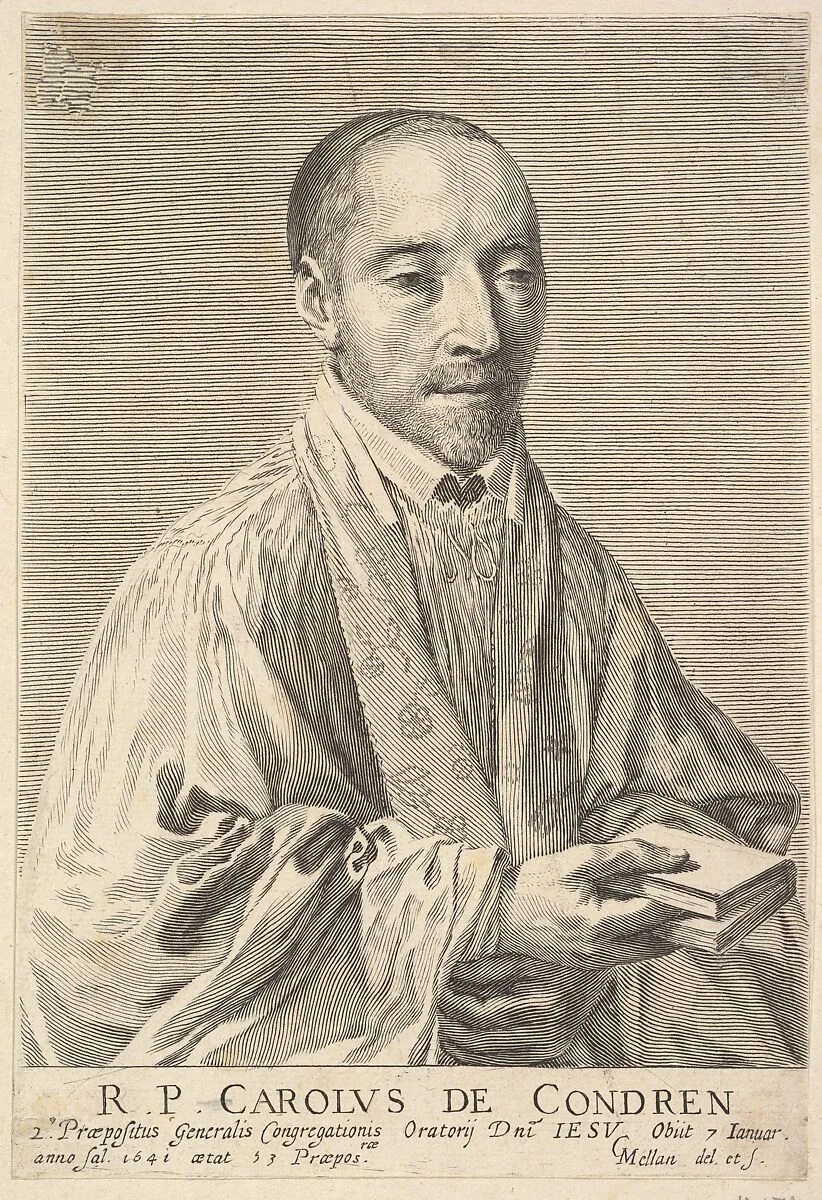 Le Père Charles de Condren — Claude Mellan|Charles de Condren