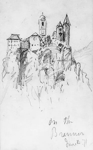 On the Brenner — John Singer Sargent
