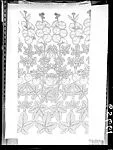 "Americana Print: Hollyhocks" Textile — René Clarke