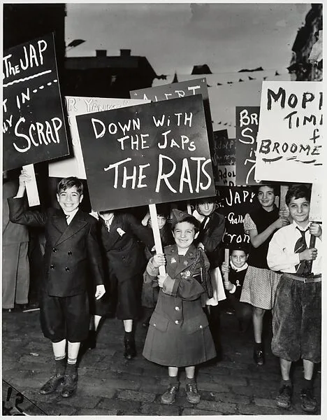 Anti-Japanese Demontration — Weegee|Sid Kaplan