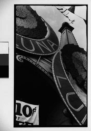 [Luna Park Sign Detail, Coney Island, New York]