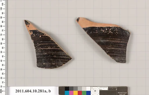 Terracotta fragments of an open shape