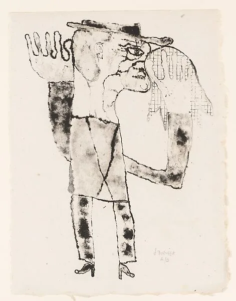The Nose Blower — Jean Dubuffet