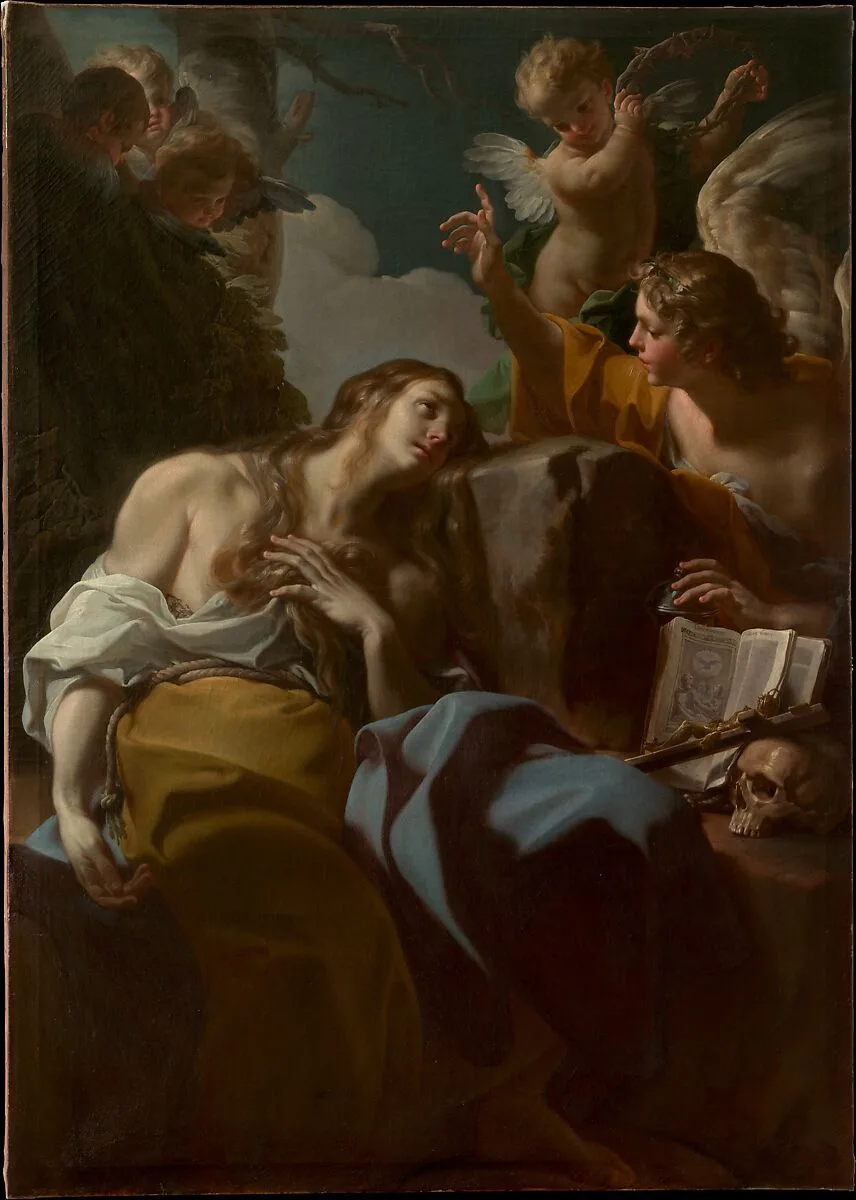 The Penitent Magdalen — Corrado Giaquinto