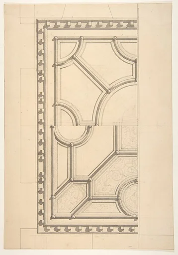 Two designs for a ceiling