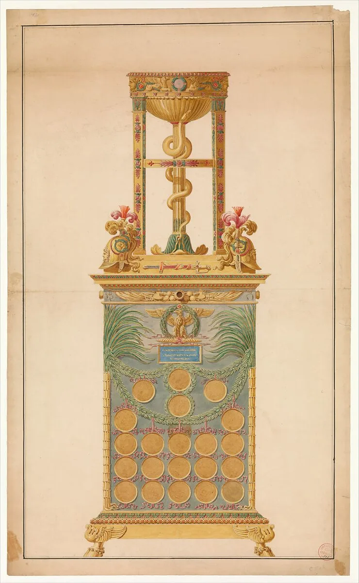 A Medal Cabinet for Napoleon — Jean Guillaume Moitte