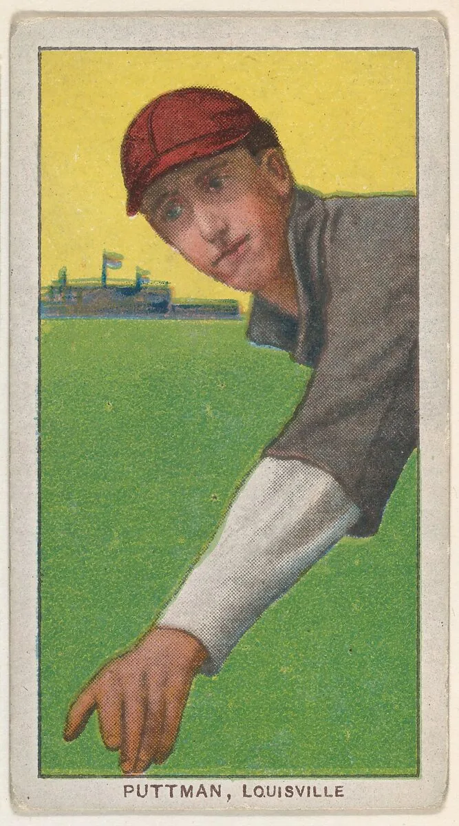Puttman, Louisville, American Association, from the White Border series (T206) for the American Tobacco Company — American Tobacco Company