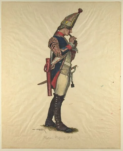 Prussian Military Costume: Regiment von Meyring 1757 — Walter von Looz-Corswarem