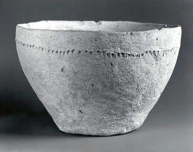 Bowl with punctate decoration — Unknown