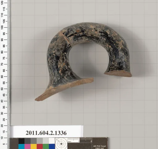 Terracotta fragment of a skyphos (deep drinking cup)