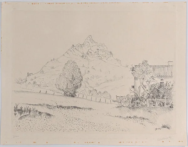 Italian landscape — Othon Coubine