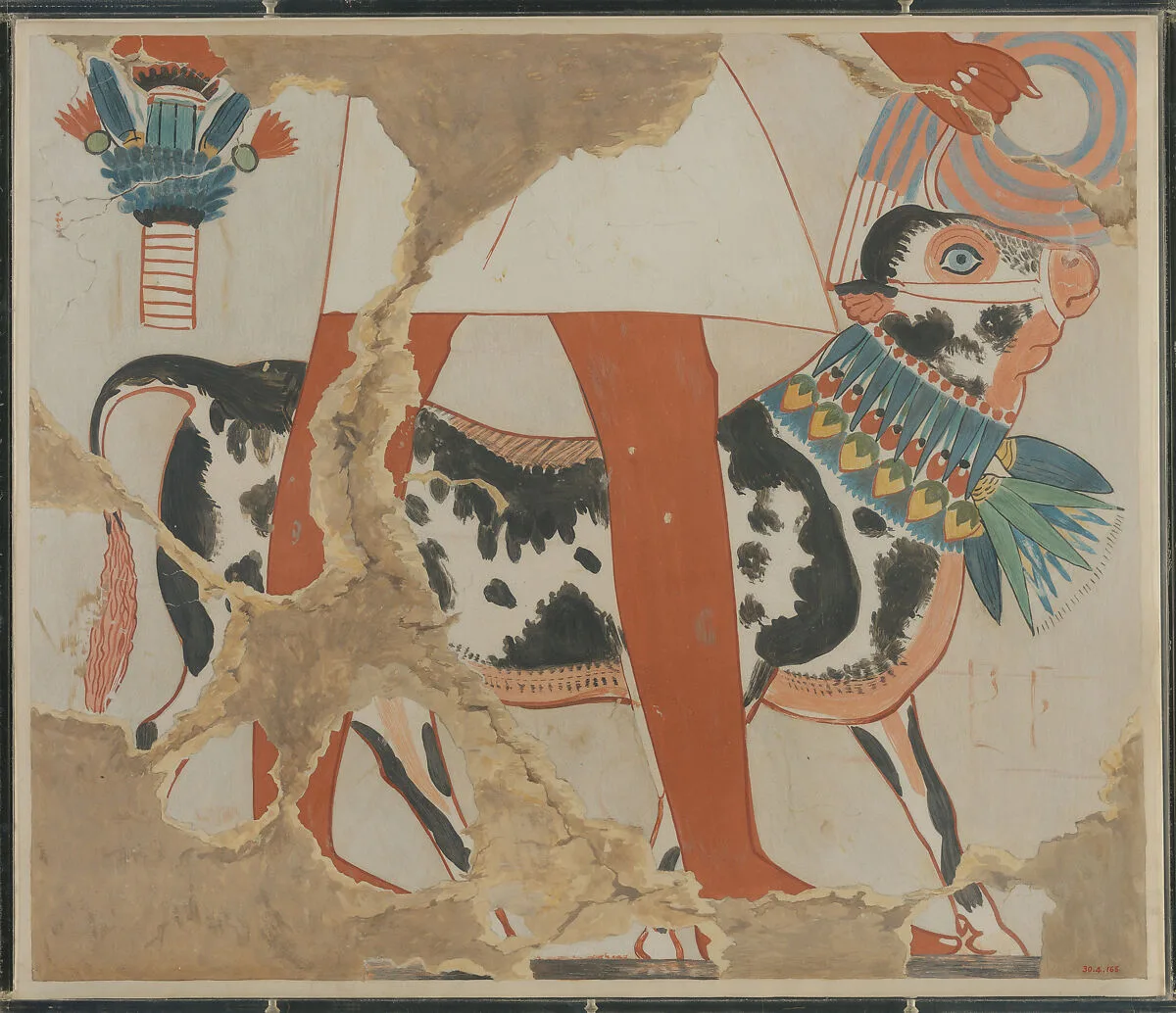 Detail of a Bull from a Procession of Offering Bearers — Hugh R. Hopgood