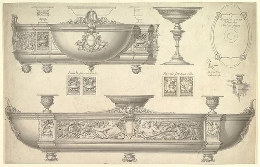 Design for a Silver Centerpiece