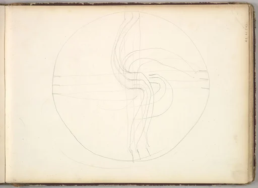 Circular Diagram (in Sketch Book With Drawings on Twenty-six Leaves)
