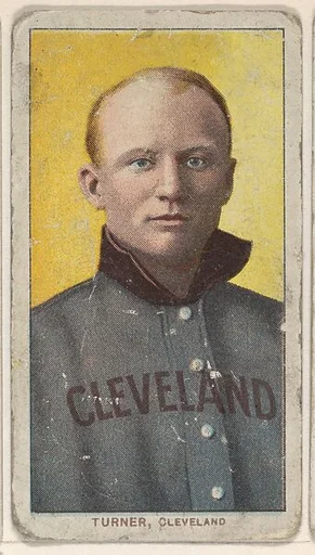 Turner, Cleveland, from the White Border series (T206) for the American Tobacco Company