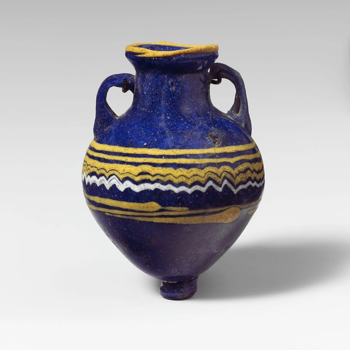 Glass amphoriskos (perfume bottle) — Unknown