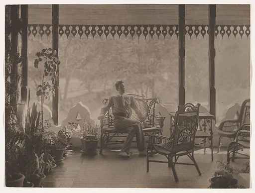 [Self-Portrait in India]