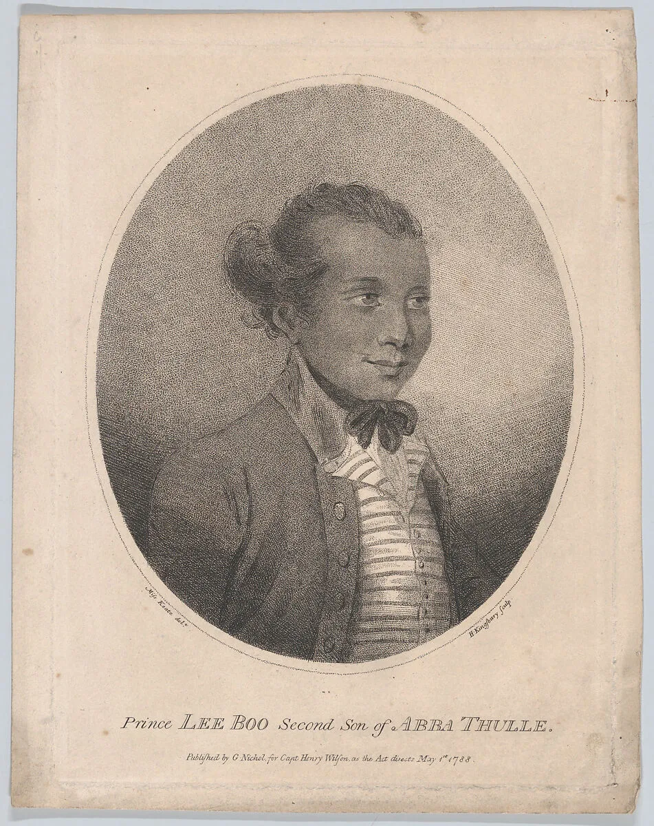 Prince Lee Boo, Second Son of Abba Thulle — George Nichol|Georgiana Keate|Henry Kingsbury
