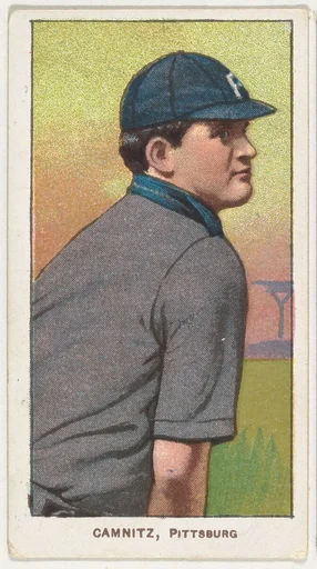 Camnitz, Pittsburgh, National League, from the White Border series (T206) for the American Tobacco Company