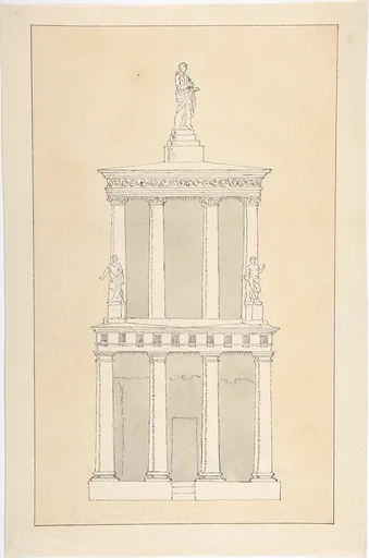 Design for Tomb of Mamier