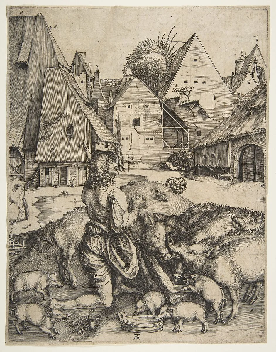 The Prodigal Son — Albrecht Dürer