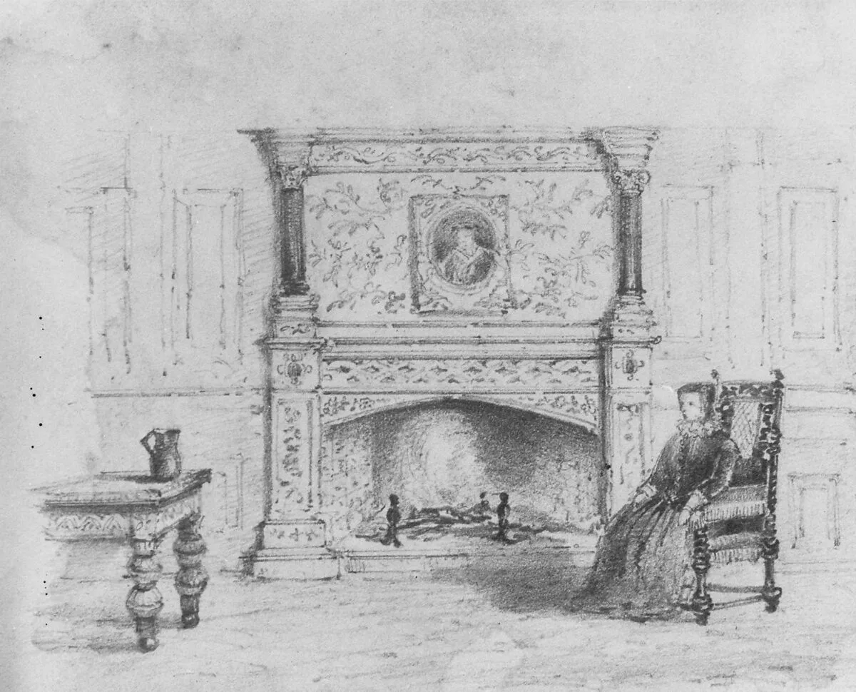 Interior (from McGuire Scrapbook) — Unknown