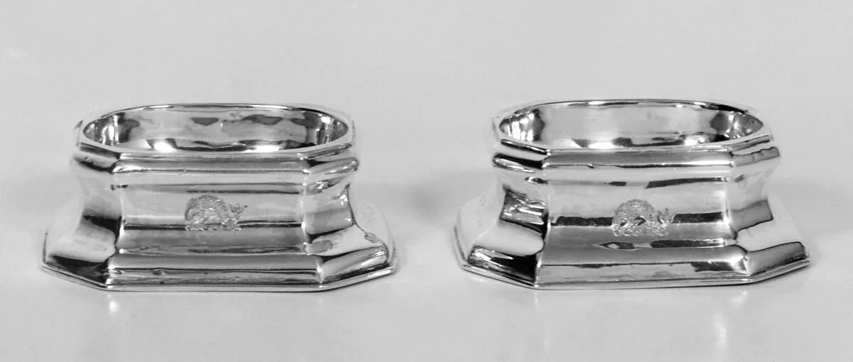 Pair of saltcellars — Mary Rood