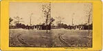[7 Stereographic Views of Gate-Keeper's Huts and Entrances to Central Park, New York]