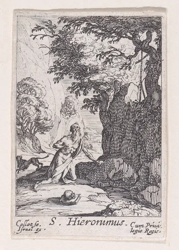 St. Jerome, from Les Pénitents et Pénitentes (The Penitents)
