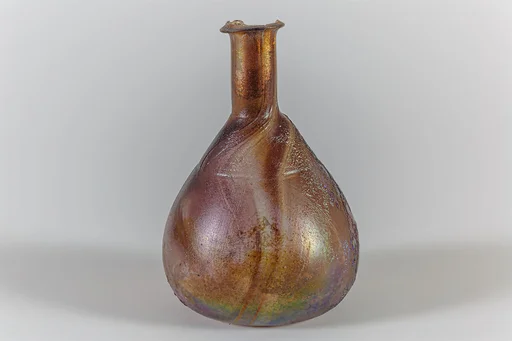 Glass perfume bottle