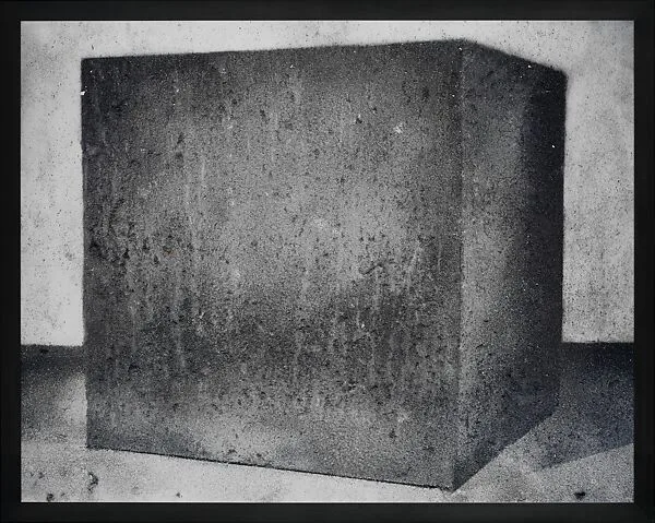 Tony Smith, Die (Pictures of Dust) — Vik Muniz