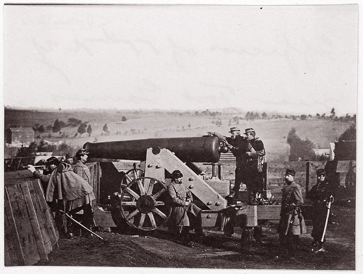 Fort Gaines, Officers of the 55th New York Volunteers — Mathew B. Brady|Unknown
