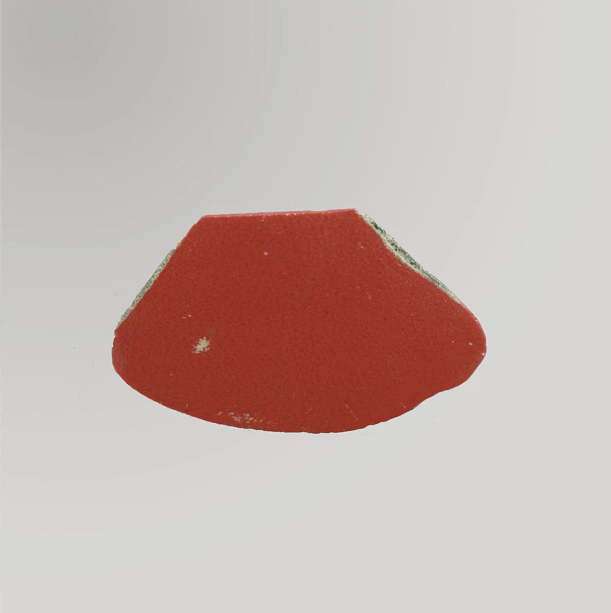 Glass monochrome dish fragment — Unknown