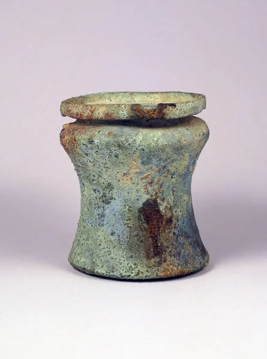 Jar with high handle