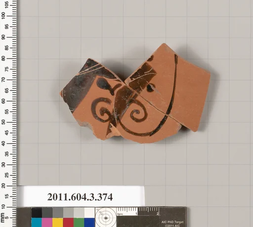 Terracotta fragment of a neck-amphora (jar)