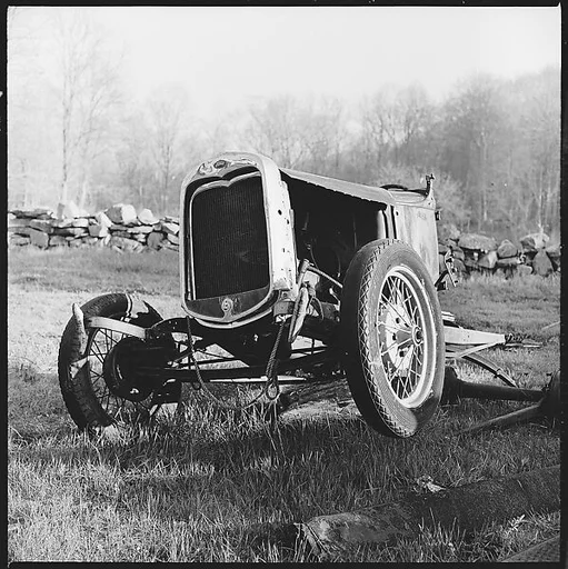 [12 Studies of Junked Automobiles, Commissioned by Fortune Magazine for "The Auto Junkyard", Published April 1962]