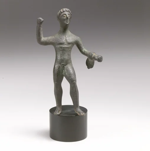 Bronze statuette of Herakles
