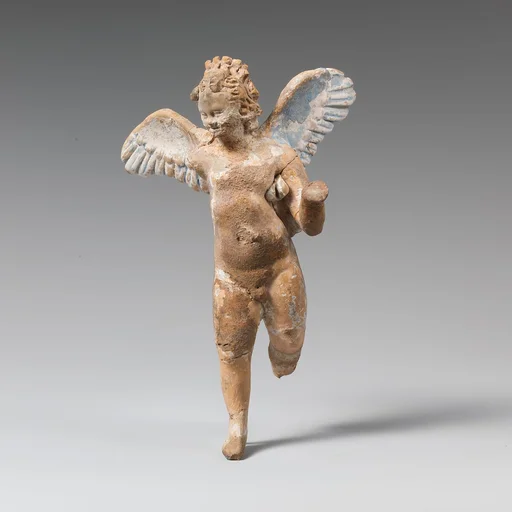 Terracotta statuette of Eros