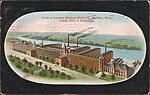 Works of American Waltham  Watch Co., Waltham, Mass., Charles River in Background.