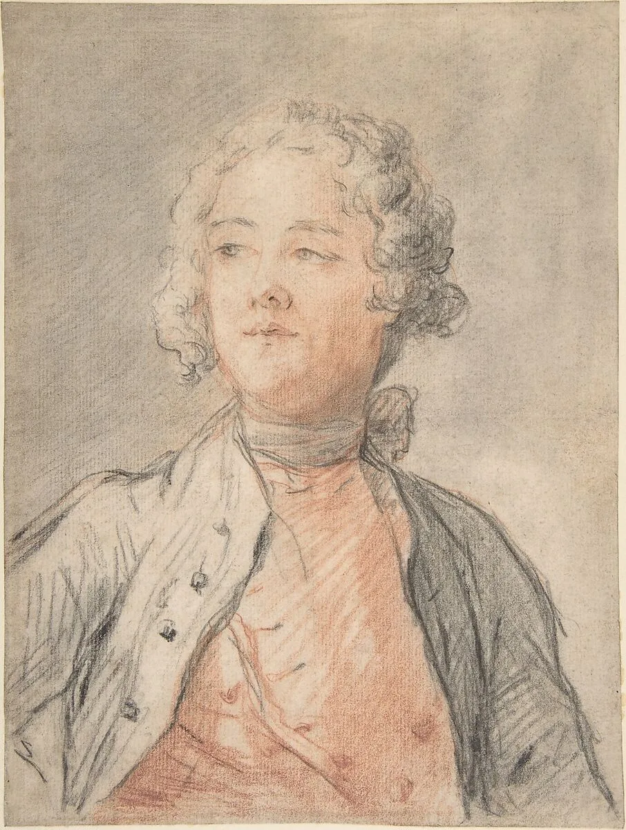 Half-Length Portrait of a Young Man — Jean Marc Nattier