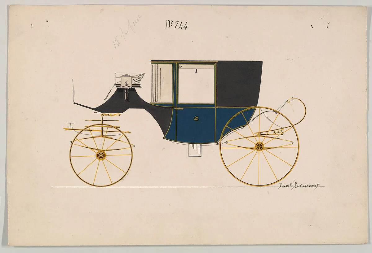Design for Coupé, no. 744 — Brewster & Co.|Paul Rodissart