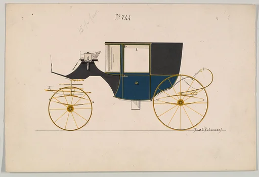 Design for Coupé, no. 744