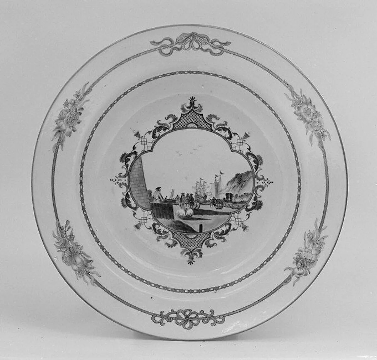 Soup plate — Unknown