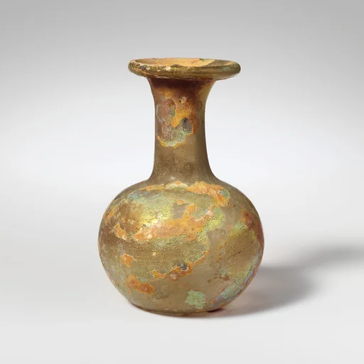 Glass perfume bottle