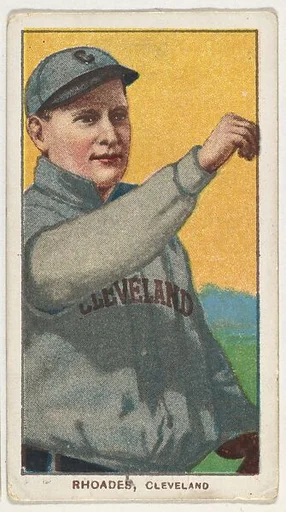 Rhoades, Cleveland, from the White Border series (T206) for the American Tobacco Company