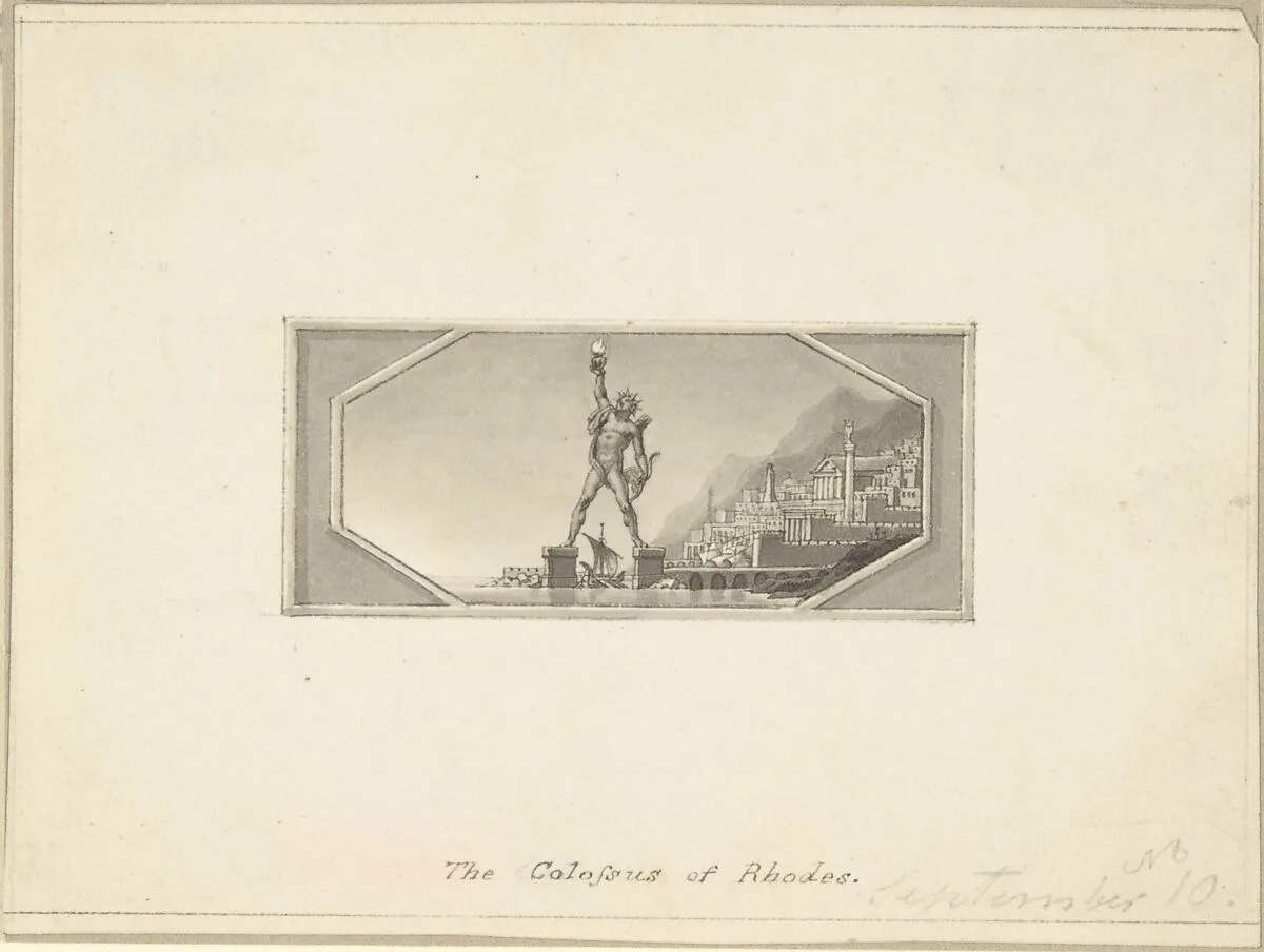 The Colossus of Rhodes — Edward Francis Burney