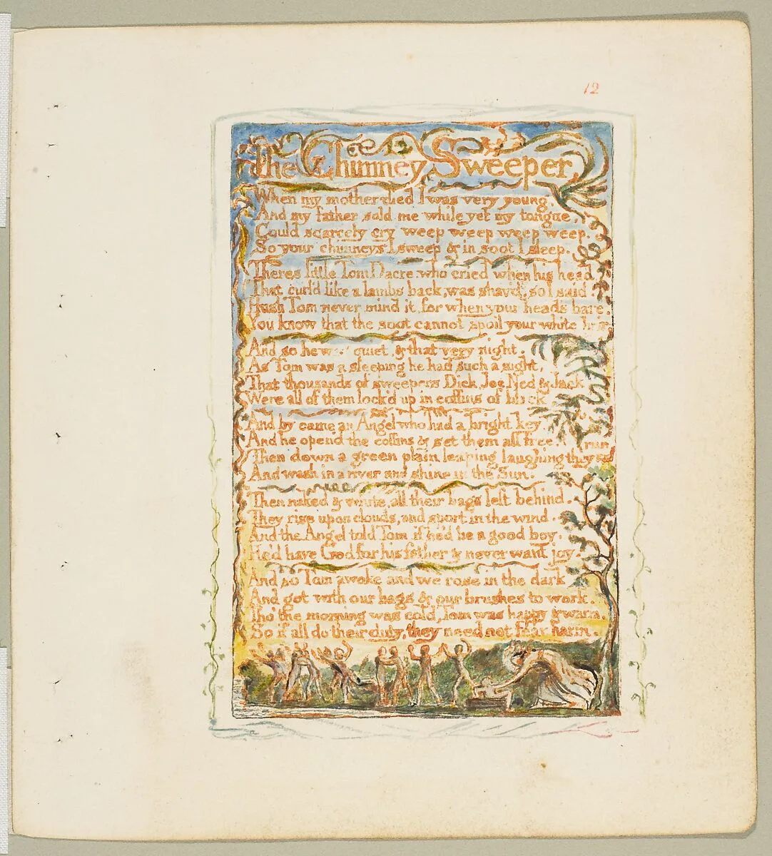 Songs of Innocence: The Chimney Sweeper — William Blake