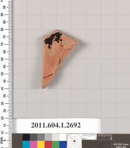 Terracotta fragment of a kylix (drinking cup)